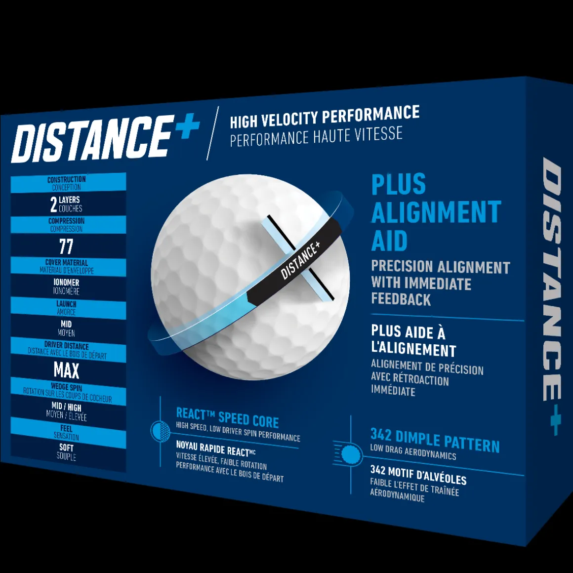TaylorMade Distance Plus 12 Golf Ball Pack