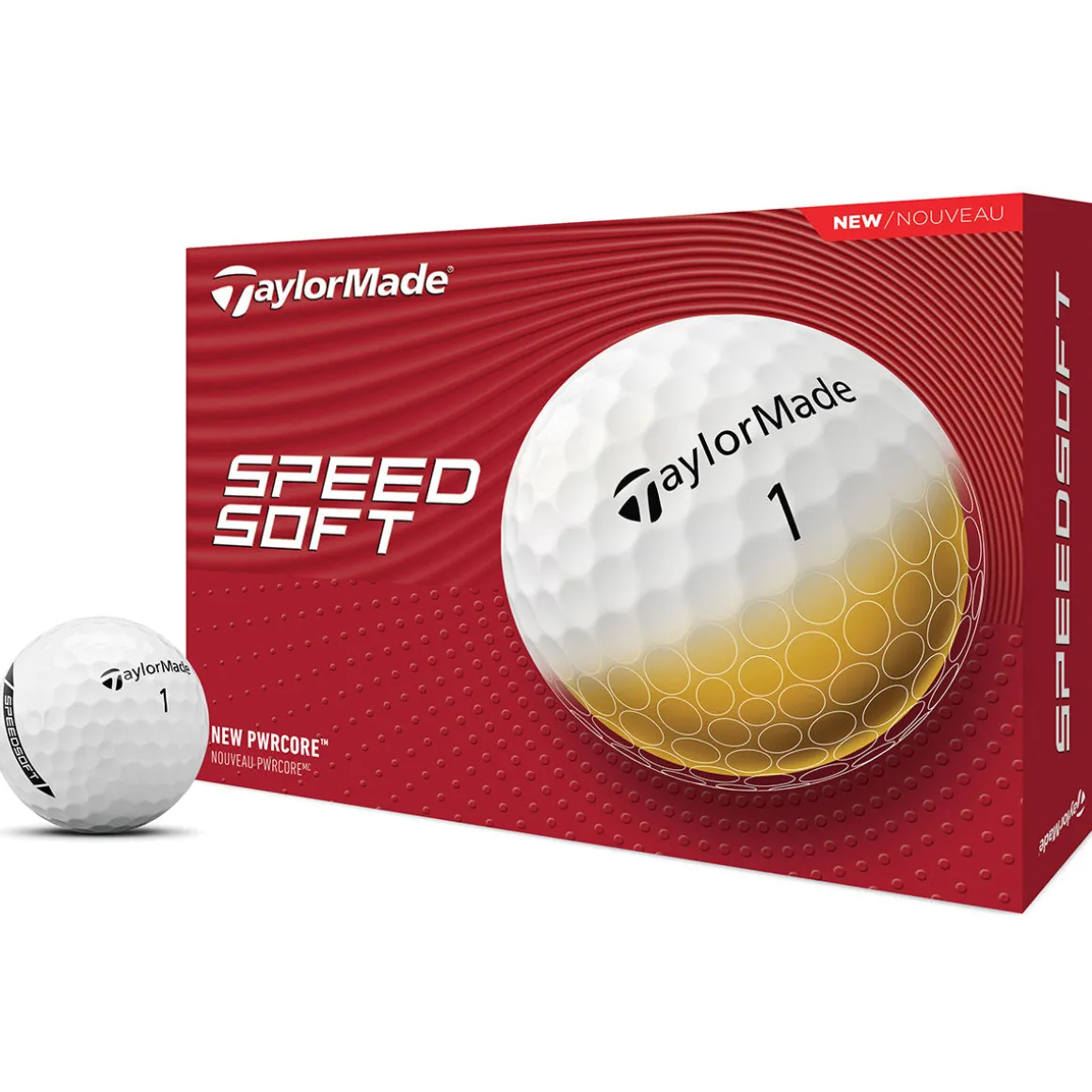TaylorMade SpeedSoft 12 Golf Ball Pack