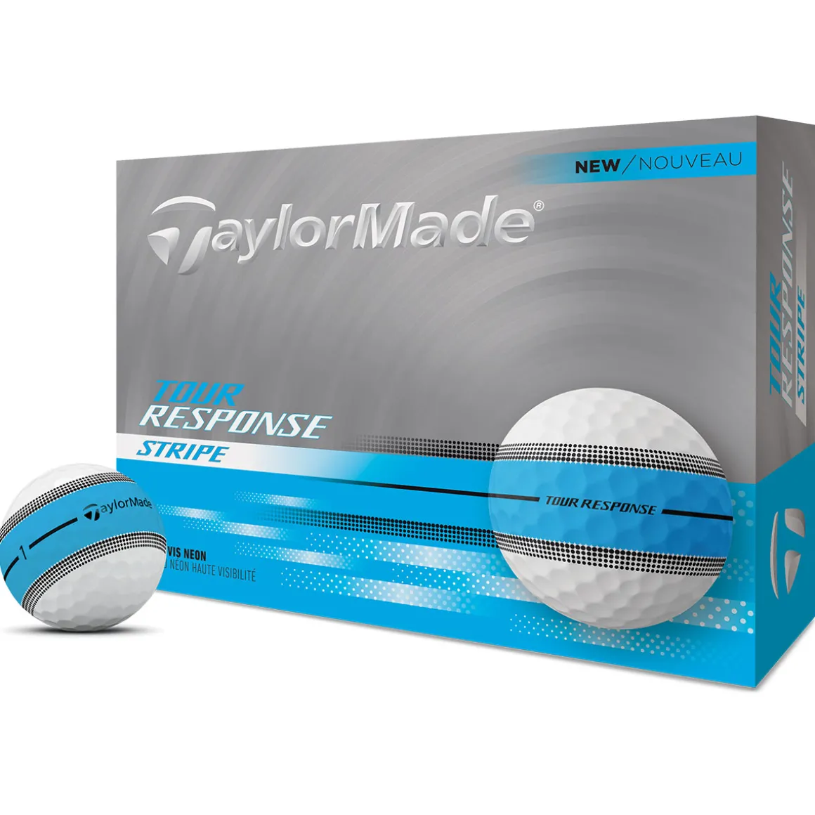 TaylorMade Tour Response Stripe 12 Golf Ball Pack