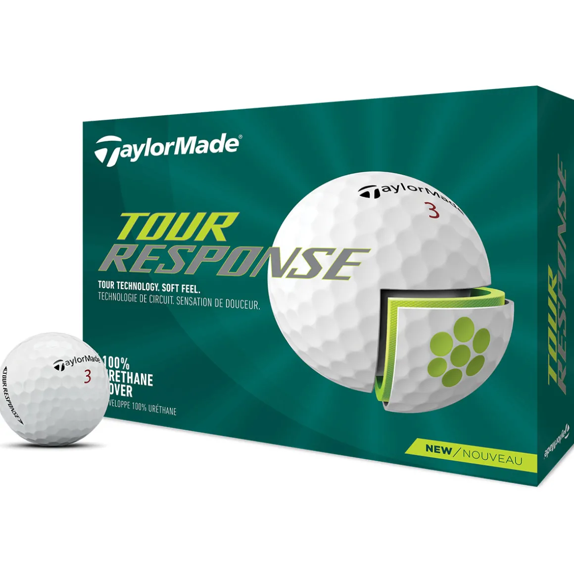 TaylorMade Tour Response 12 Golf Ball Pack