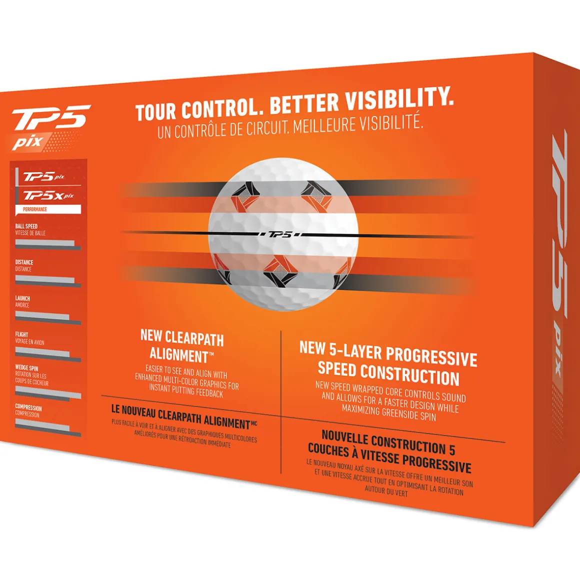 taylormade_tp_pix___golf__2.webp TaylorMade TP5 PIX 3 12 Golf Ball Pack
