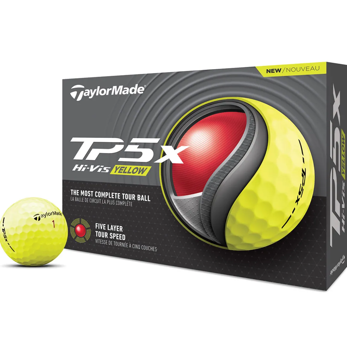 TaylorMade TP5 X 12 Golf Ball Pack