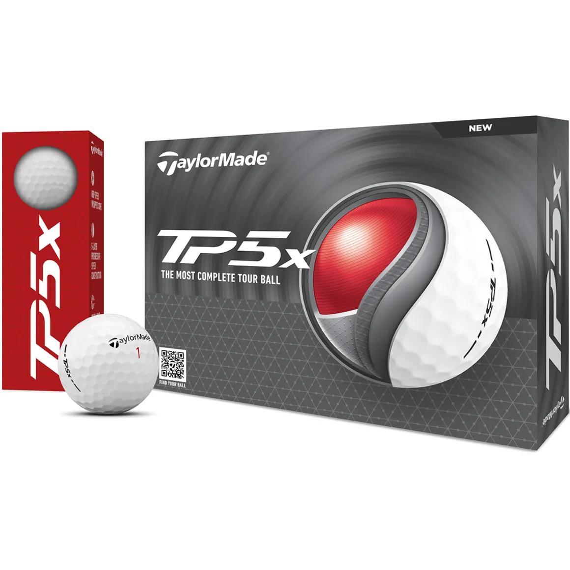 TaylorMade TP5 X 12 Golf Ball Pack