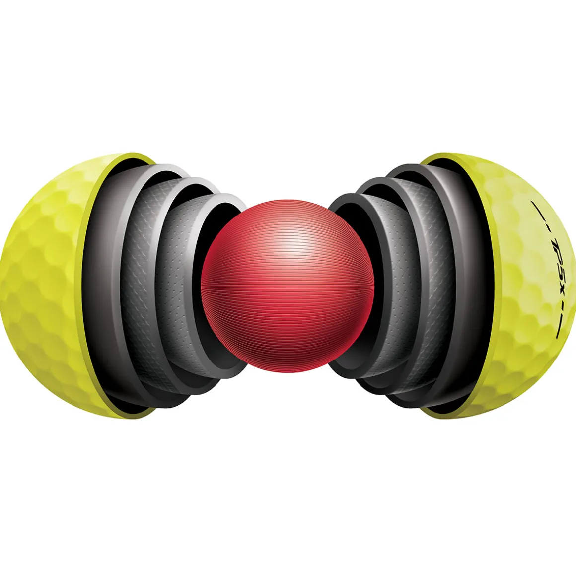 taylormade_tp_x__golf_bal_5-1.webp TaylorMade TP5 X 12 Golf Ball Pack