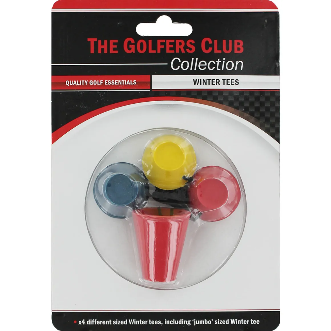 The Golfers Club Winter Golf Tees 4 Pack