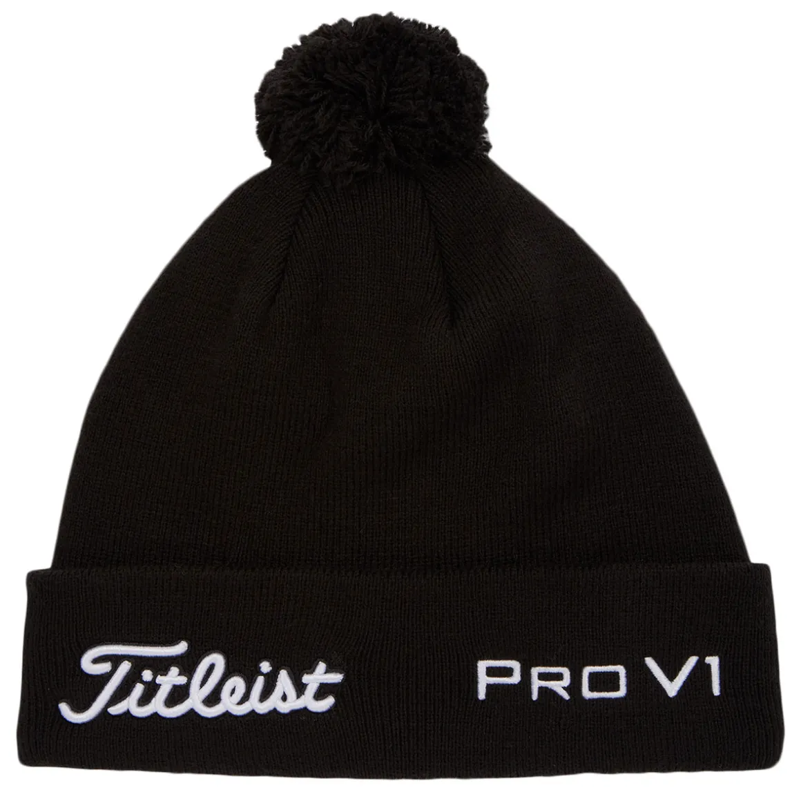 titleist_mens_tour_pom_po_2.webp Titleist Men's Tour Pom Pom Golf Beanie