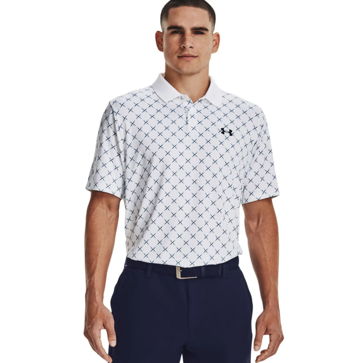 under_armour_mens_perform_4-3.webp Under Armour Men's Performance 3.0 Printed Golf Polo Shirt