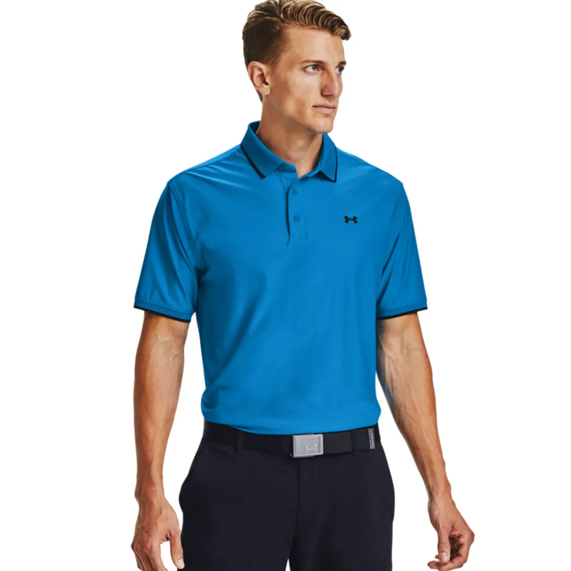 Under Armour Men's Playoff Pique Stretch Golf Polo Shirt