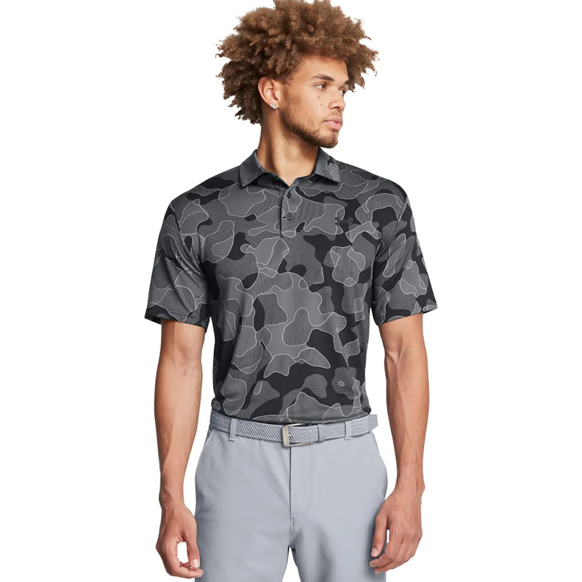 Under Armour Men's Playoff 3.0 Course Camo Printed Golf Polo Shirt