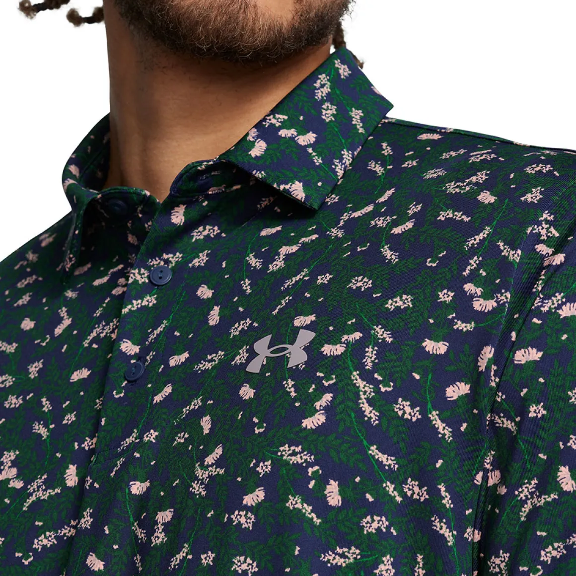 under_armour_mens_playoff_2-18.webp Under Armour Men's Playoff 3.0 Open Floral Printed Golf Polo Shirt