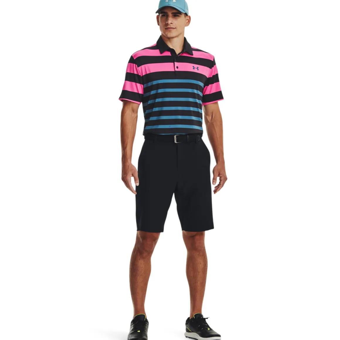 under_armour_mens_playoff_3-10.webp Under Armour Men's Playoff 3.0 Rugby YD Stripe Golf Polo Shirt