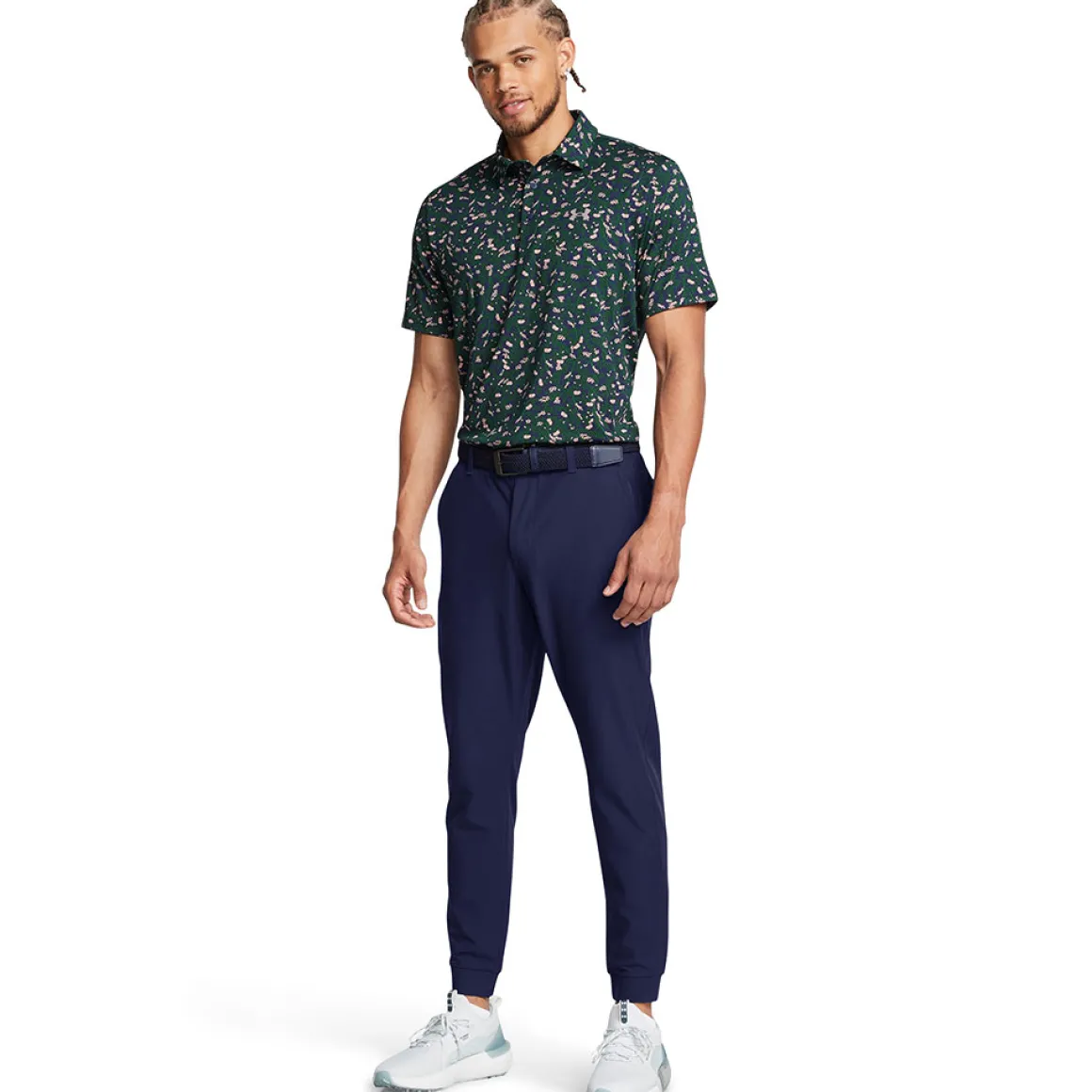 under_armour_mens_playoff_3-14.webp Under Armour Men's Playoff 3.0 Open Floral Printed Golf Polo Shirt