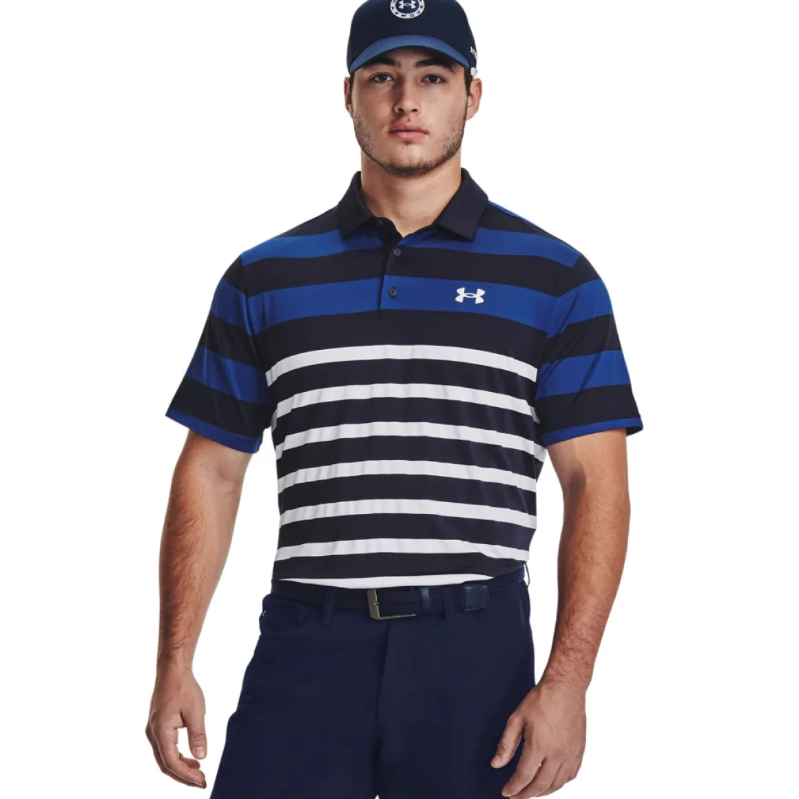 under_armour_mens_playoff_4-5.webp Under Armour Men's Playoff 3.0 Rugby YD Stripe Golf Polo Shirt