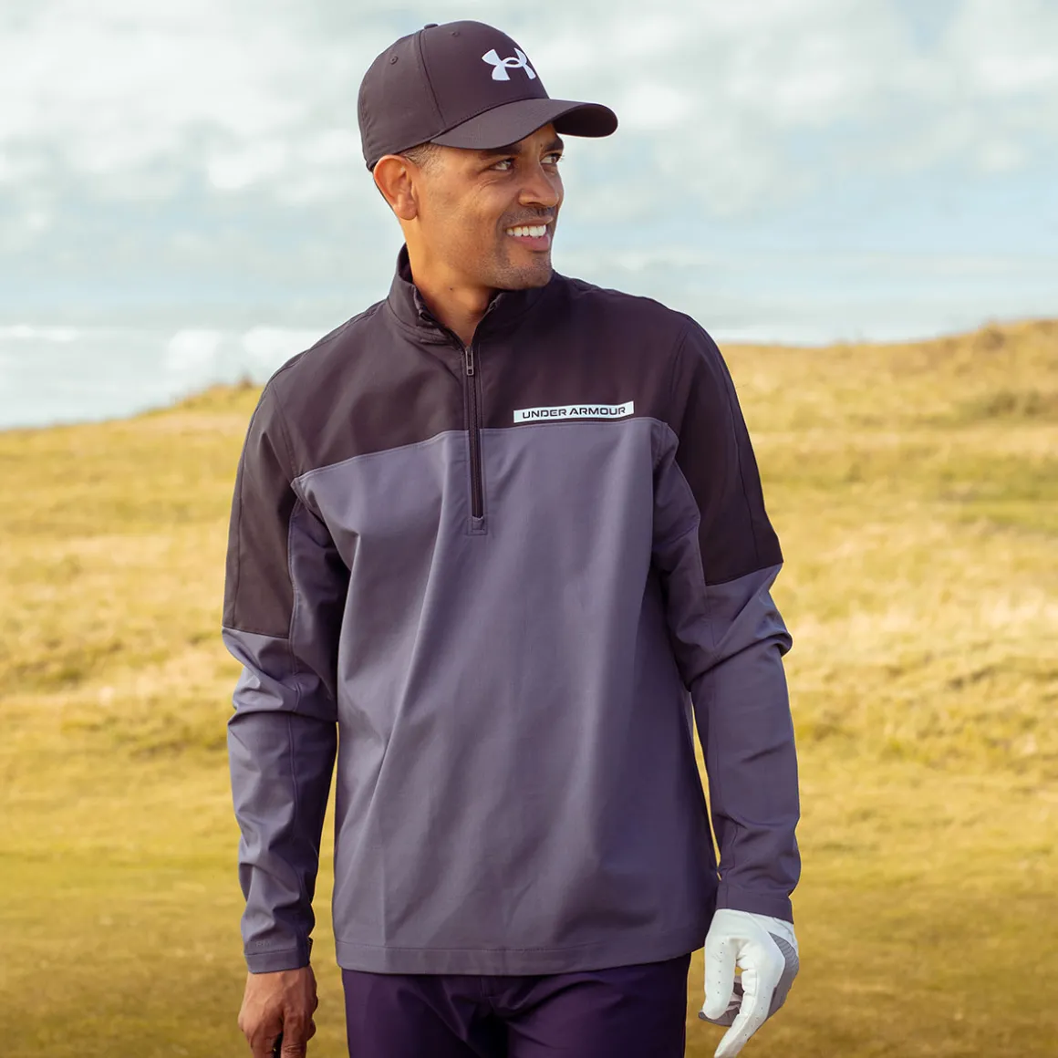Under Armour Men's Storm Windstrike Half Zip Golf Midlayer
