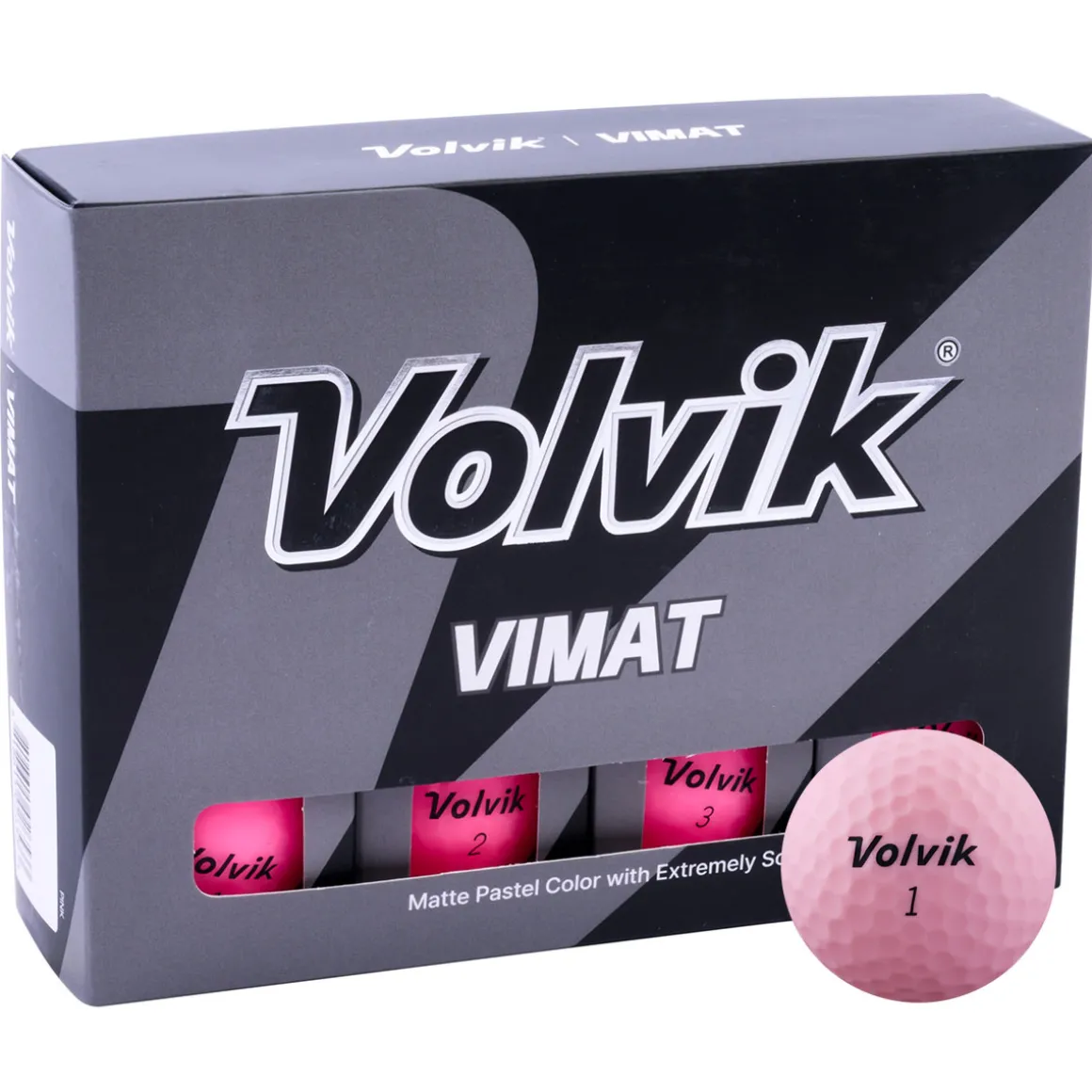 Volvik ViMat 12 Golf Ball Pack