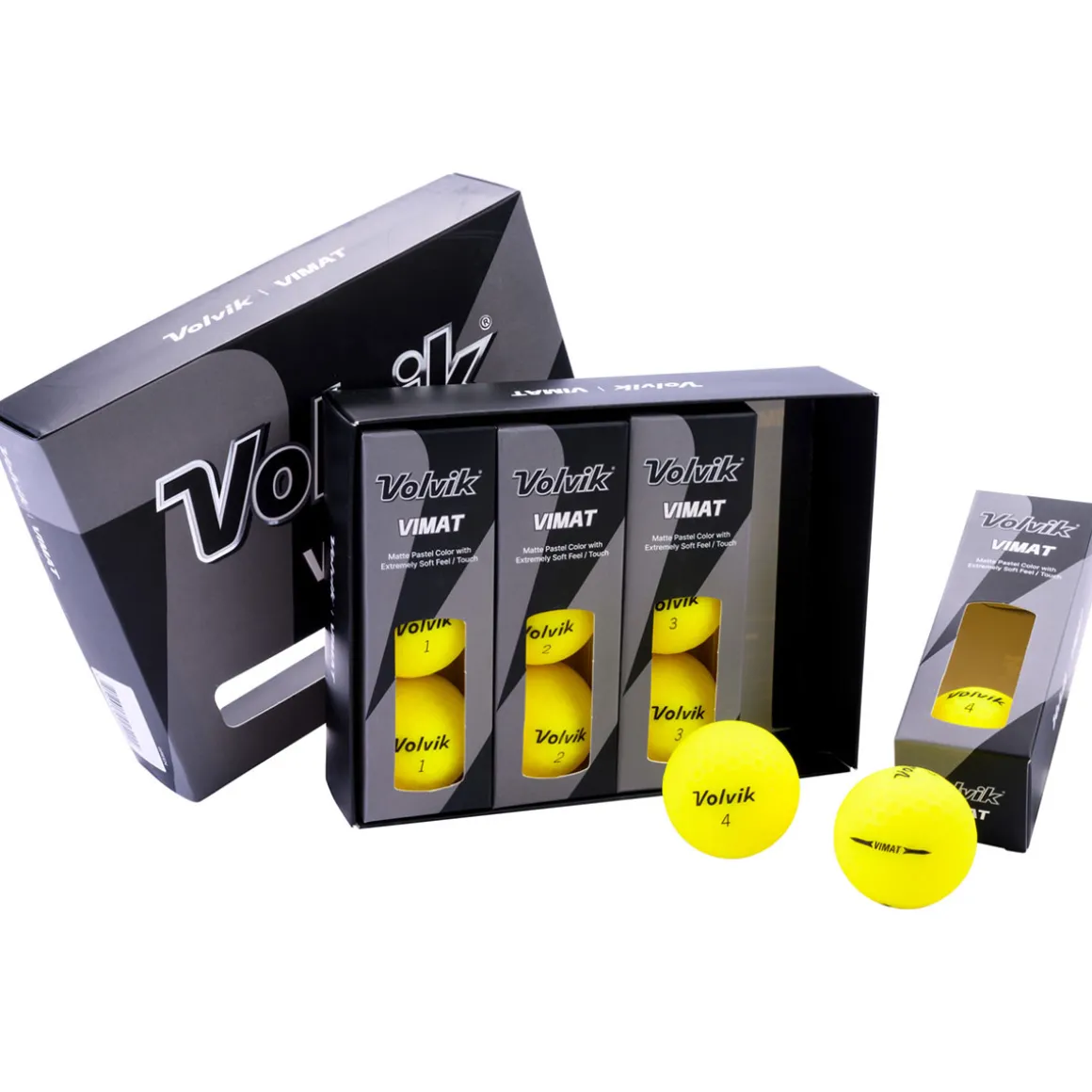 Volvik ViMat 12 Golf Ball Pack