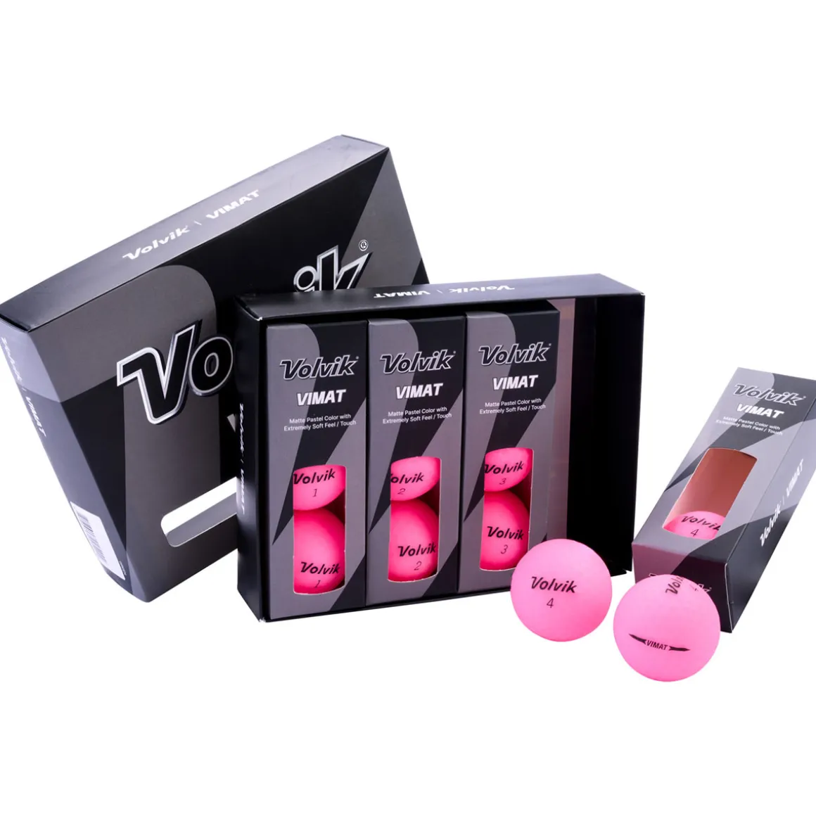 Volvik ViMat 12 Golf Ball Pack