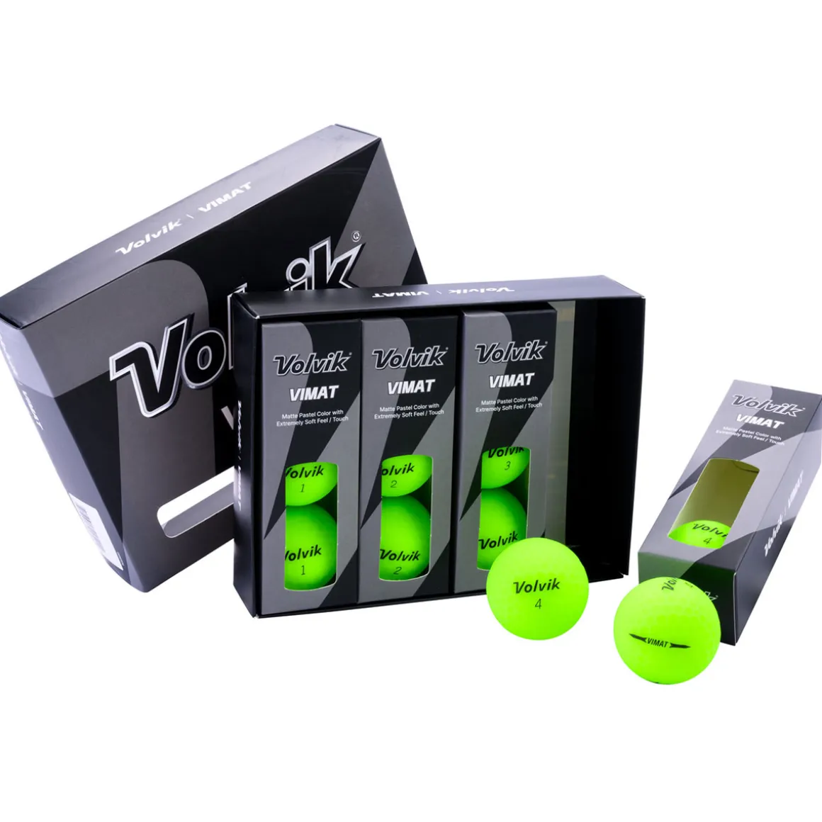 Volvik ViMat 12 Golf Ball Pack