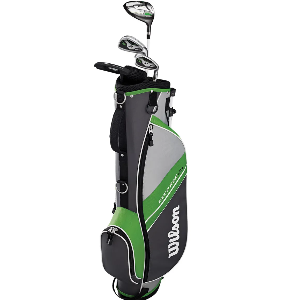 Wilson Deep Red Junior 5-8 Graphite Golf Package Set