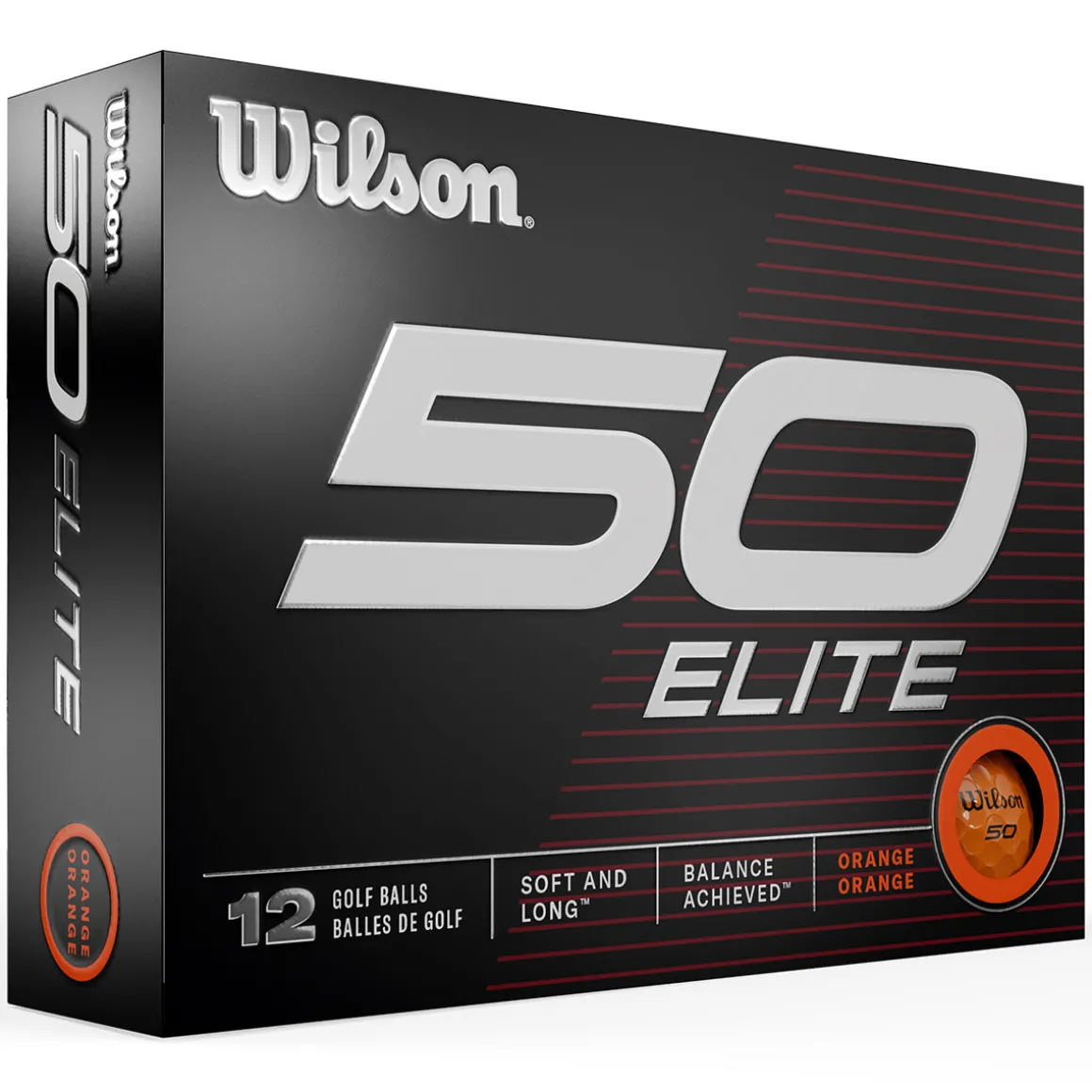 Wilson Fifty Elite 12 Golf Ball Pack
