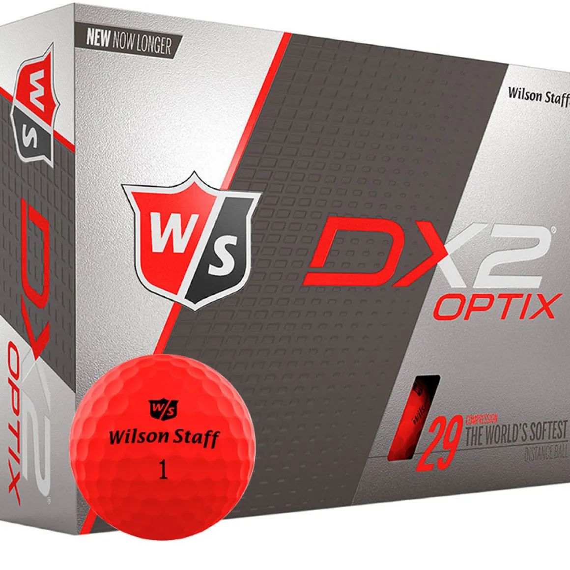 Wilson Staff DX2 Optix 12 Golf Ball Pack