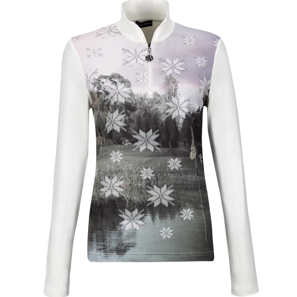 WINTER POWER PRINT TROYER (dry Ladies 108 32 WHT